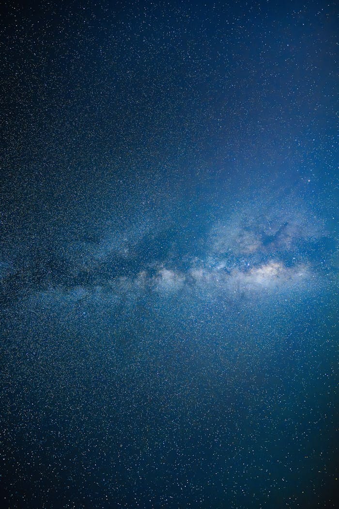 A breathtaking image of the Milky Way galaxy under a clear night sky, showcasing millions of distant stars.